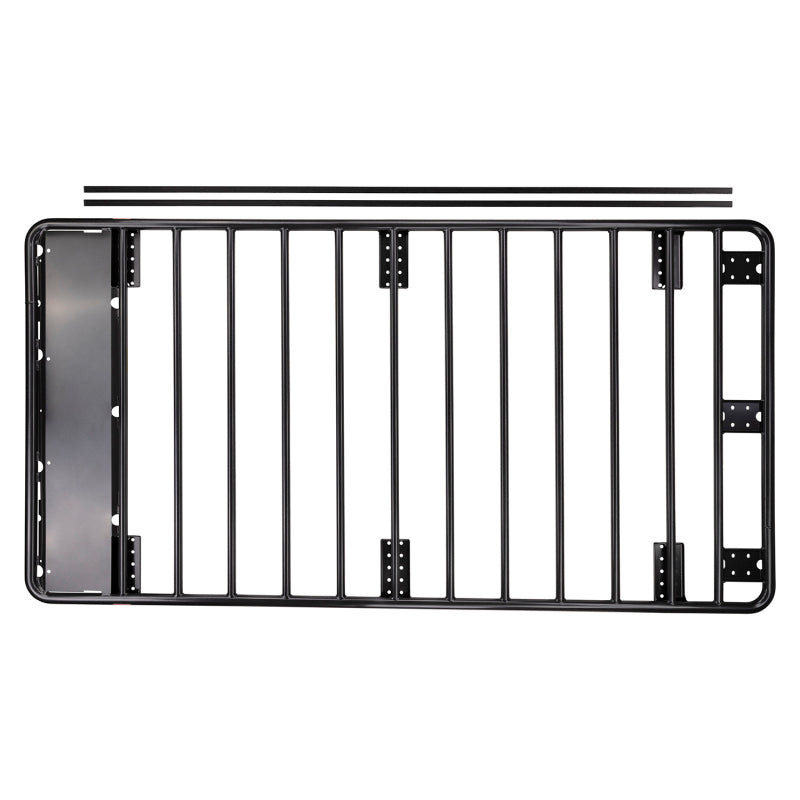 ARB 87x44 flat steel roof rack — tubular crossbar detail