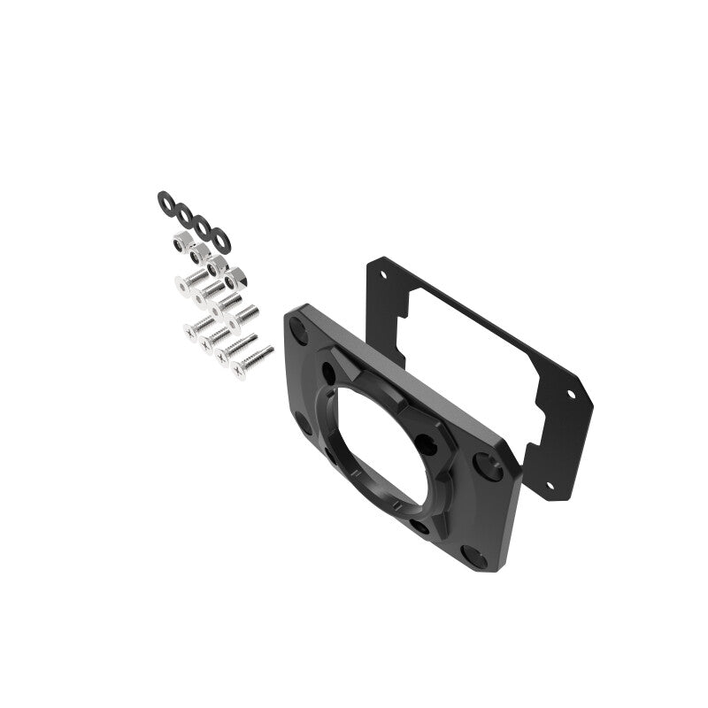 KC HiLiTES FLEX ERA 1 Flush Mount Faceplate (Plate Only), mounted view