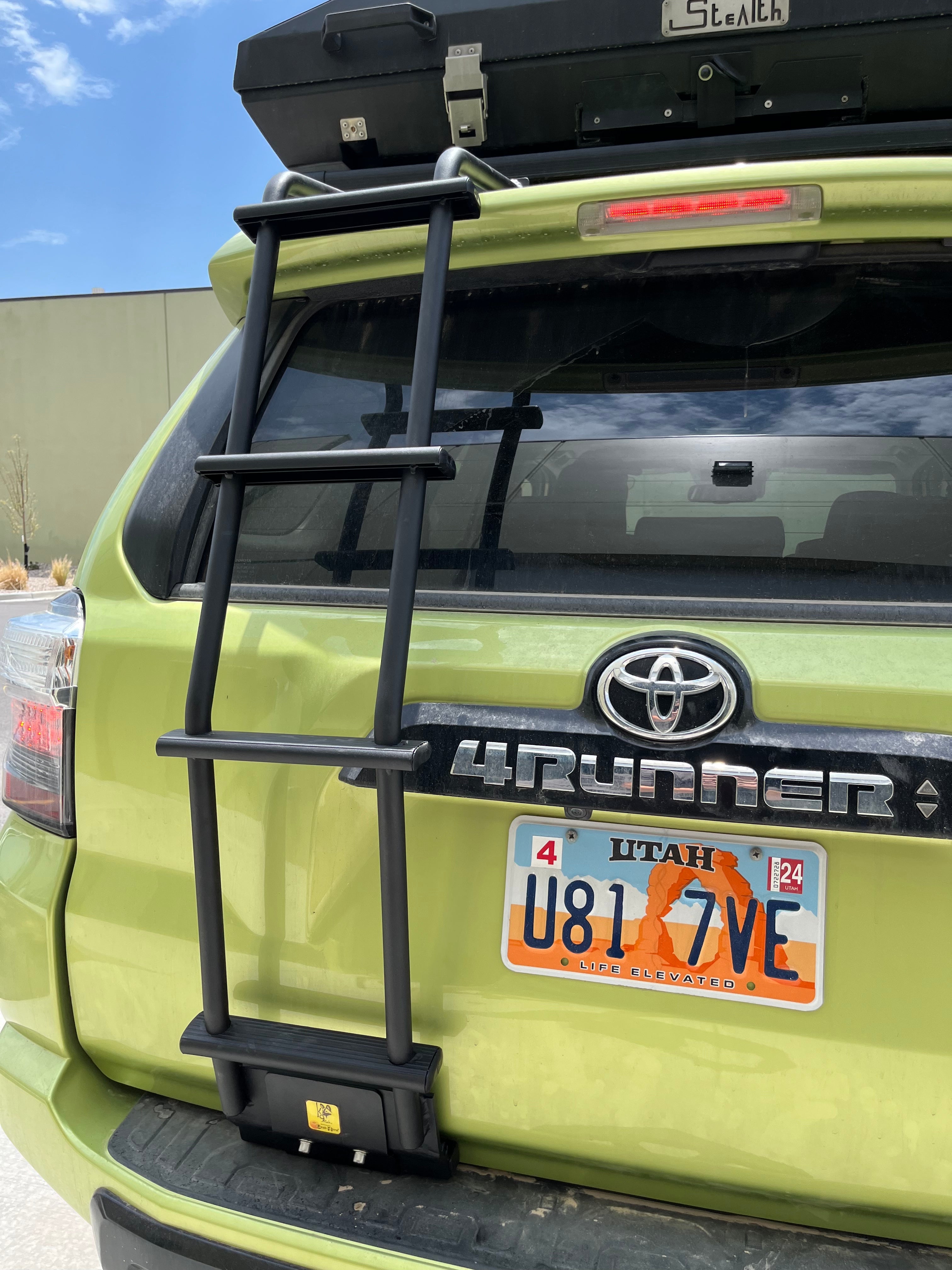 K9 4Runner Ladder  Roof Rack Components Eezi-Awn- Overland Kitted