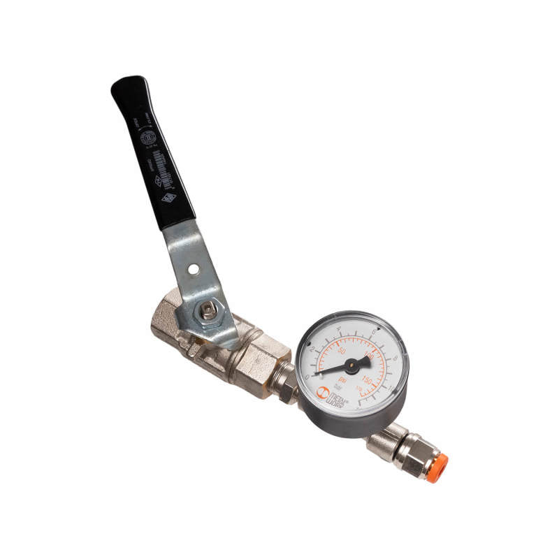 ARB Air Locker test gauge hose fitting detail