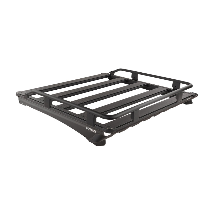 ARB BASE Rack 49″×51″ FJ Cruiser Front 3/4 guard rail — slotted deck and mounting detail