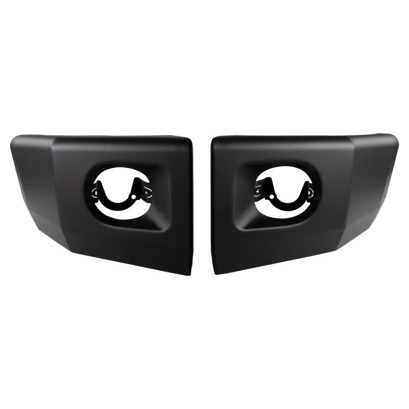 ARB Sahara Bar LH and RH wings textured black for RAM 2500/3500 HD — replacement bull bar wings, image 1