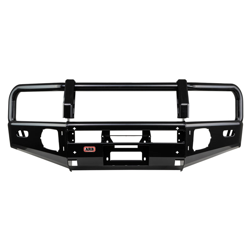 ARB Summit MKII combination bumper fitted to a Toyota Fortuner — front three-quarter view