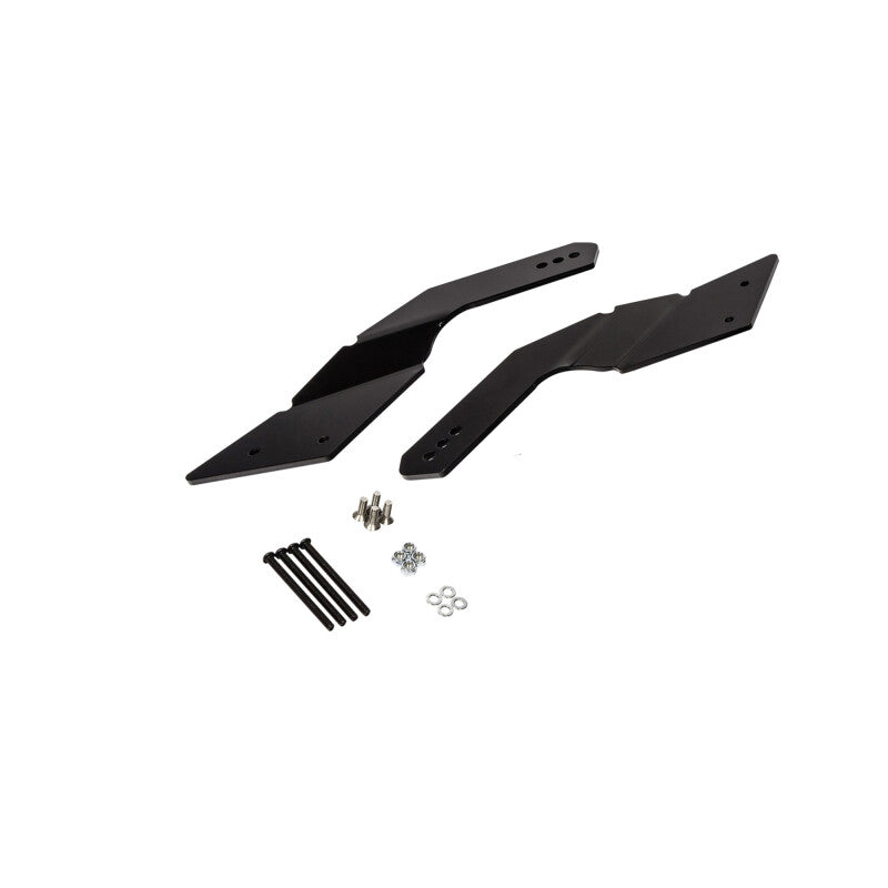 KC HiLiTES Pro6 LED Light Bar Mounting Bracket Set for Can-Am Maverick X3, mounted view