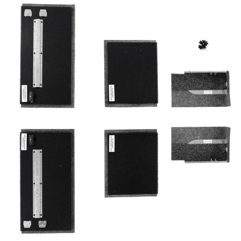 ARB blank roller drawer side floor RD1045FK (300×300) — mounting and hardware detail