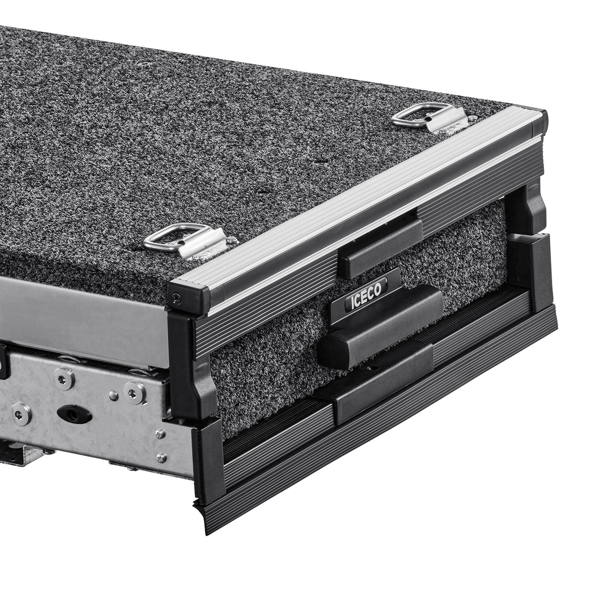 DS15 Drawer System Roller Drawer with Roller Floor | ICECO Accessories ICECO- Overland Kitted