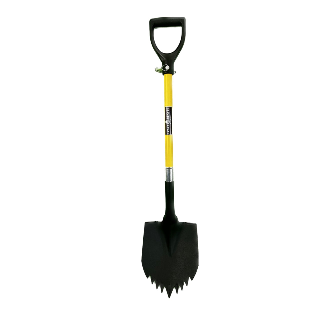 Krazy Beaver Shovel (Black Textured Head / Yellow Handle 45635)  Recovery Gear, Camping gear, Shovel, Camping Krazy Beaver Tools- Overland Kitted