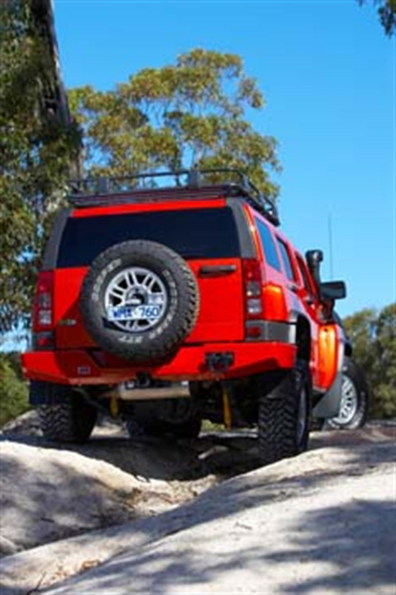ARB steel rear bar for Hummer H3 — studio product view