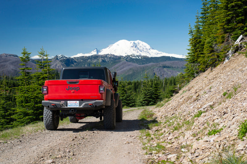 ARB rear bumper lower tube tube bend detail