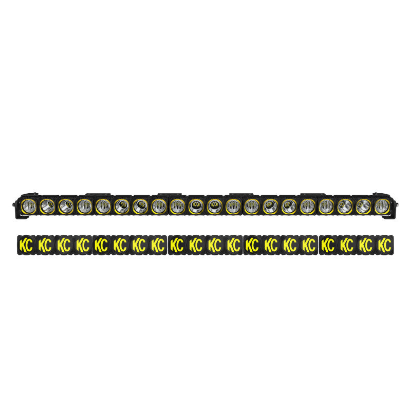 KC HiLiTES FLEX ERA LED 50in. Light Bar Master Kit, shown with included parts