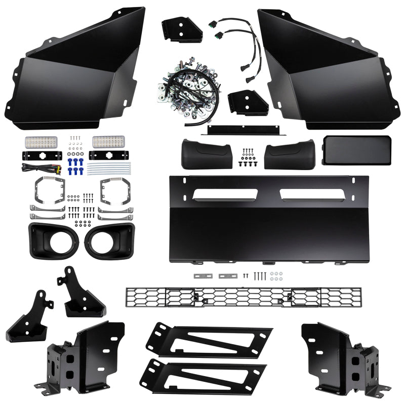 ARB Summit Sahara bull bar for Toyota Hilux — installed on vehicle front
