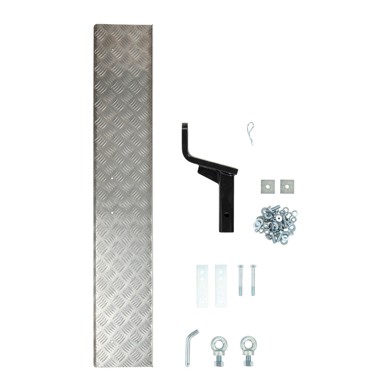 ARB Rear Step Tow Bar — 1984–1997 Toyota Hilux (SC/CC/DC, excl. SR) — angled product view