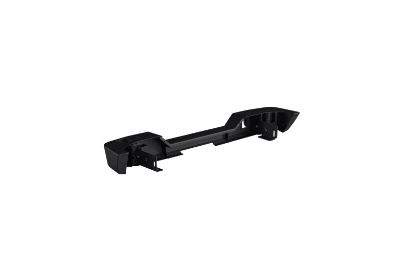 ARB Wrangler JK textured rear bar — rear three-quarter angle