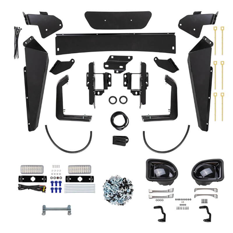 ARB Deluxe Combination bull bar 3434190 — fog-light provision and mounting detail