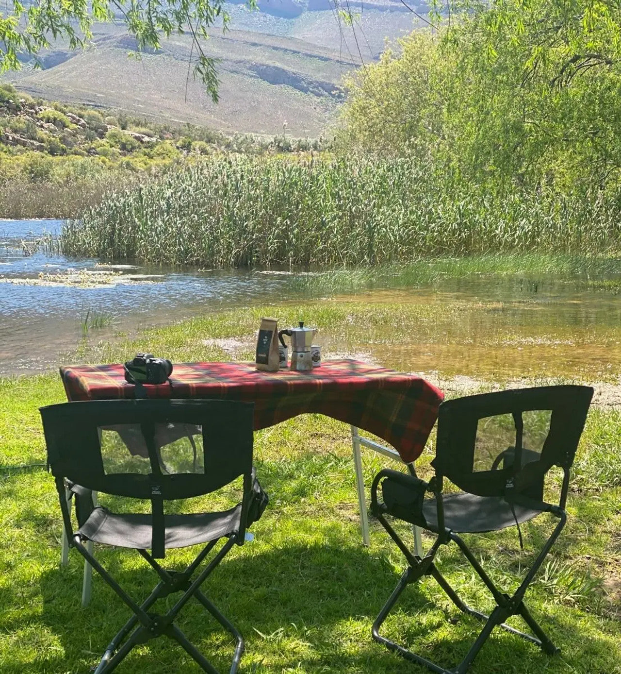 Aluminum Folding Camp Table table Alu-Cab- Overland Kitted