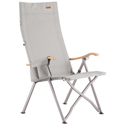 Ha1600 Adjustable Camping Chairs, High-Back Heavy Duty Folding Chair for Outside | ICECO Gray Camping ICECO- Overland Kitted