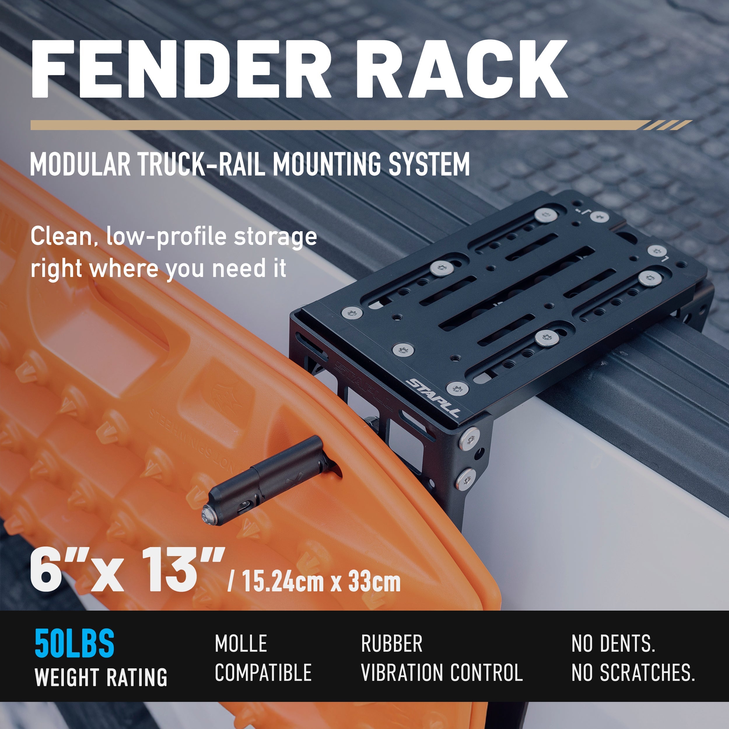 6x13" Fender Rack
