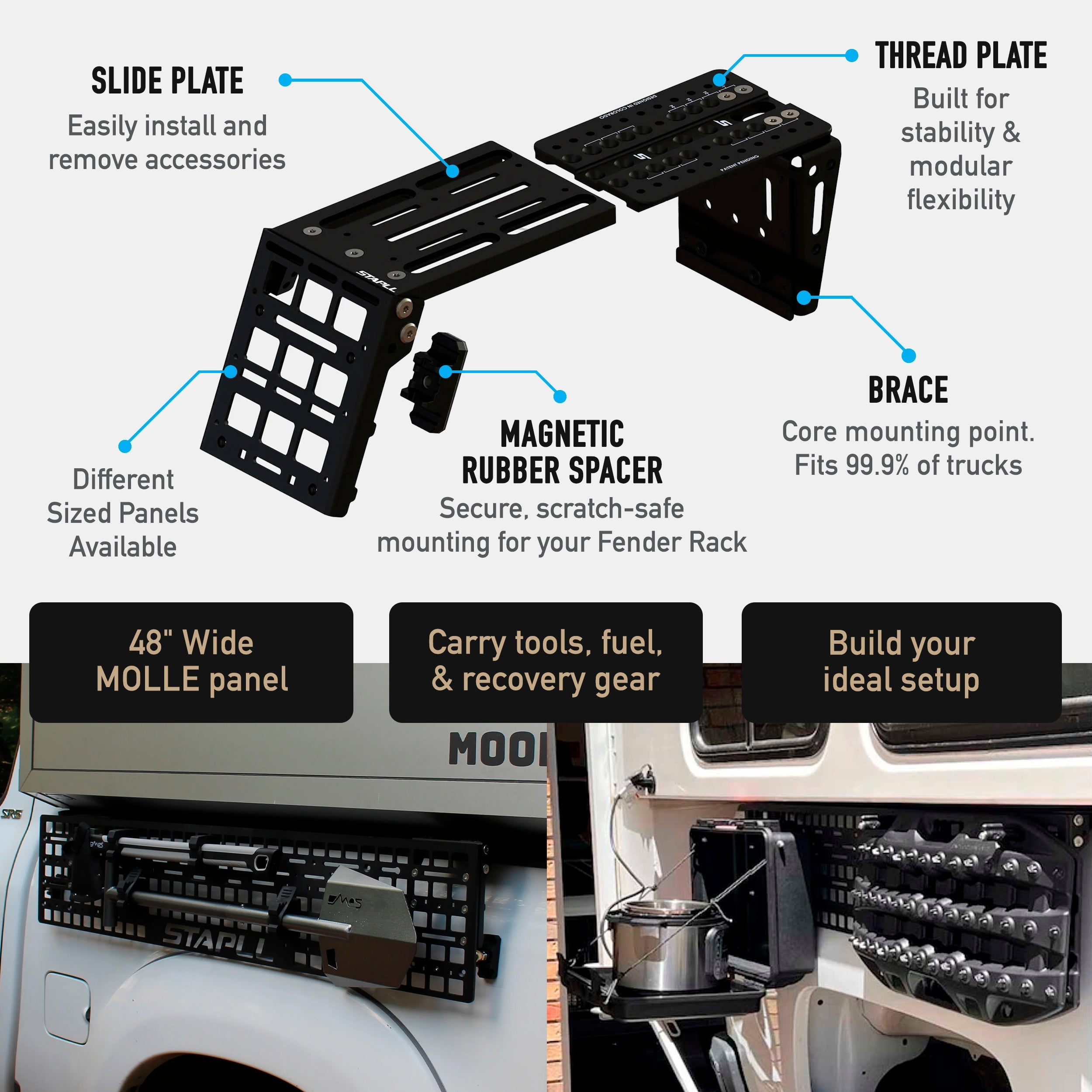 48x10" Fender Rack