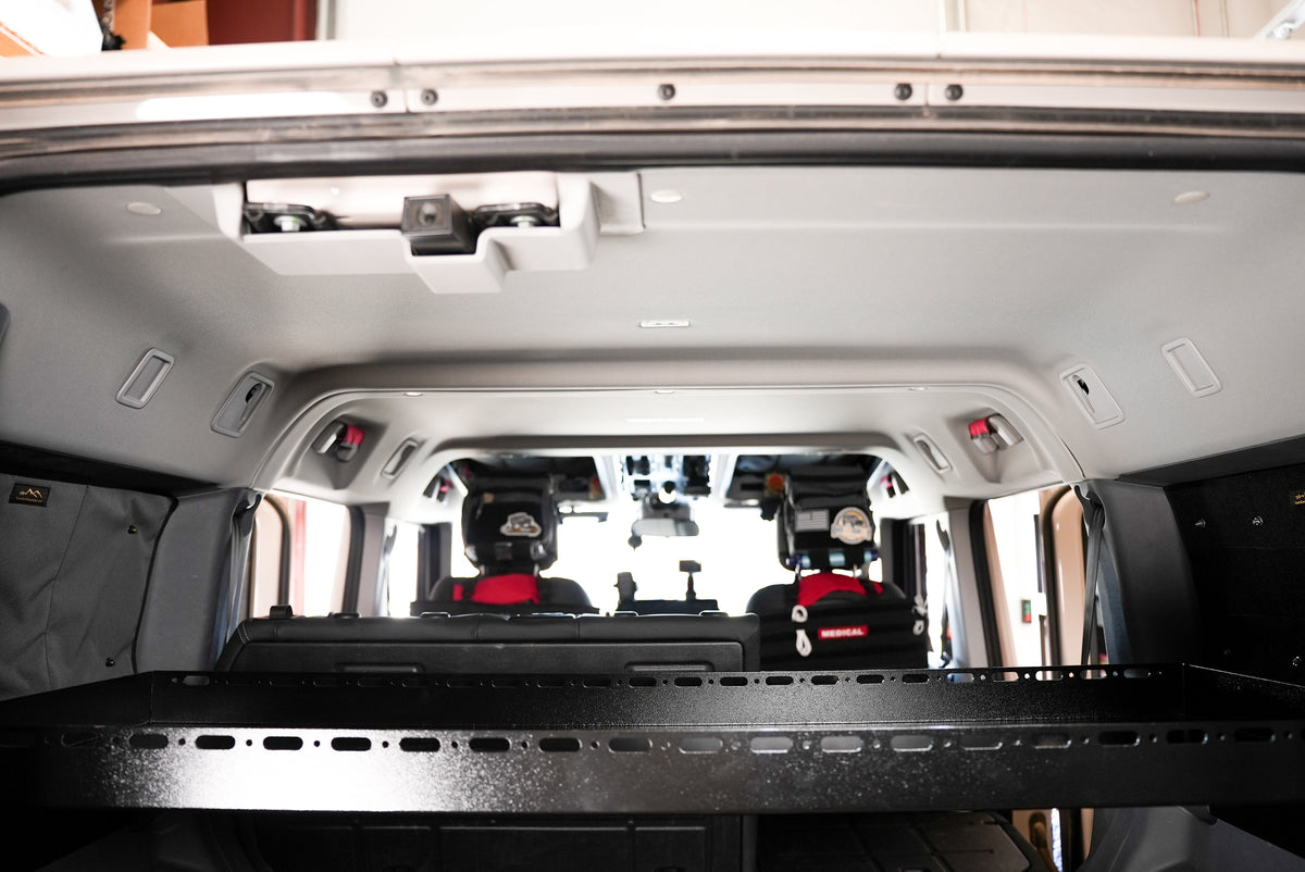 Front lip of the Grenadier Mid Deck with mounting points