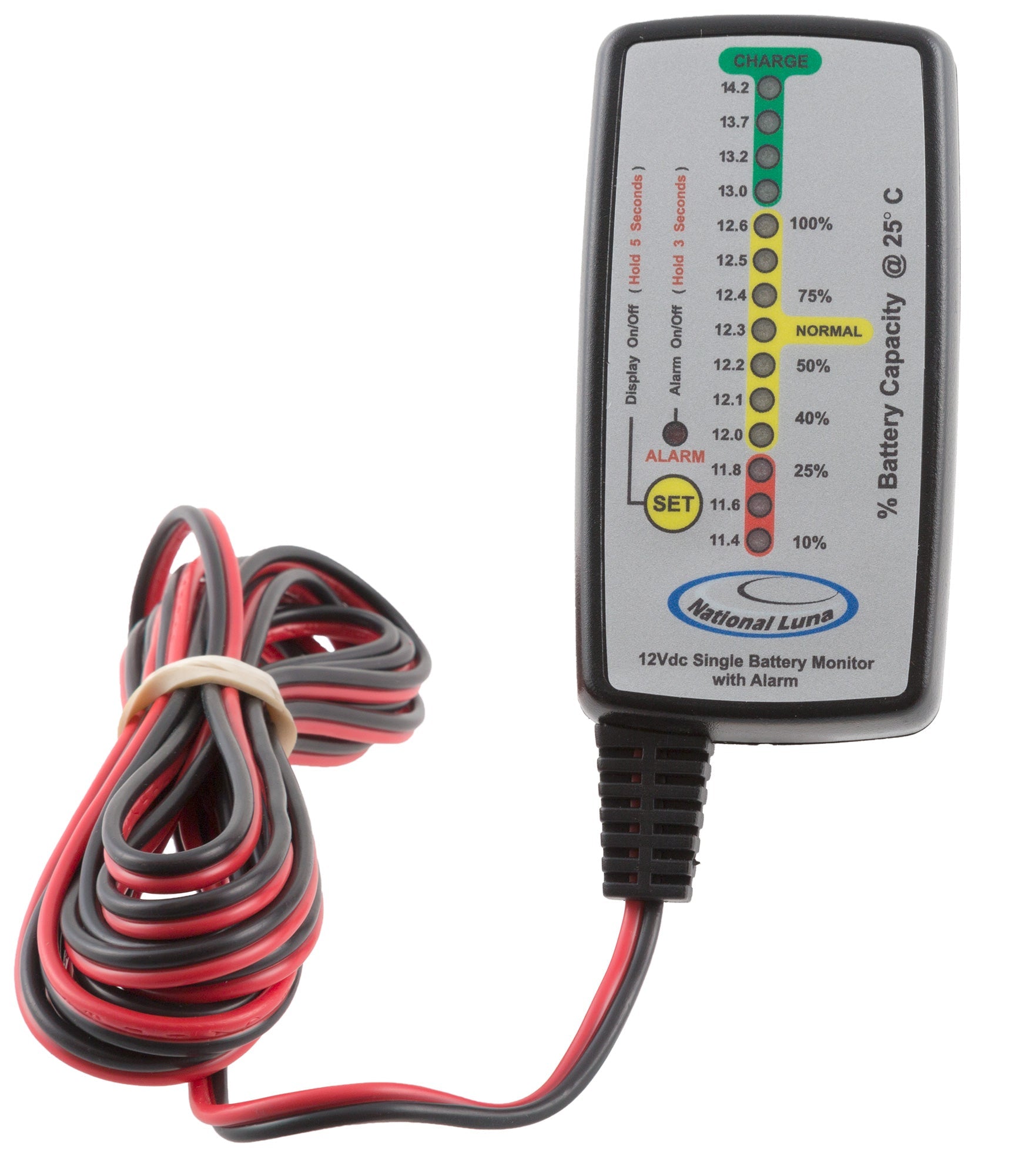 Battery Monitor Single Battery Components National Luna- Overland Kitted