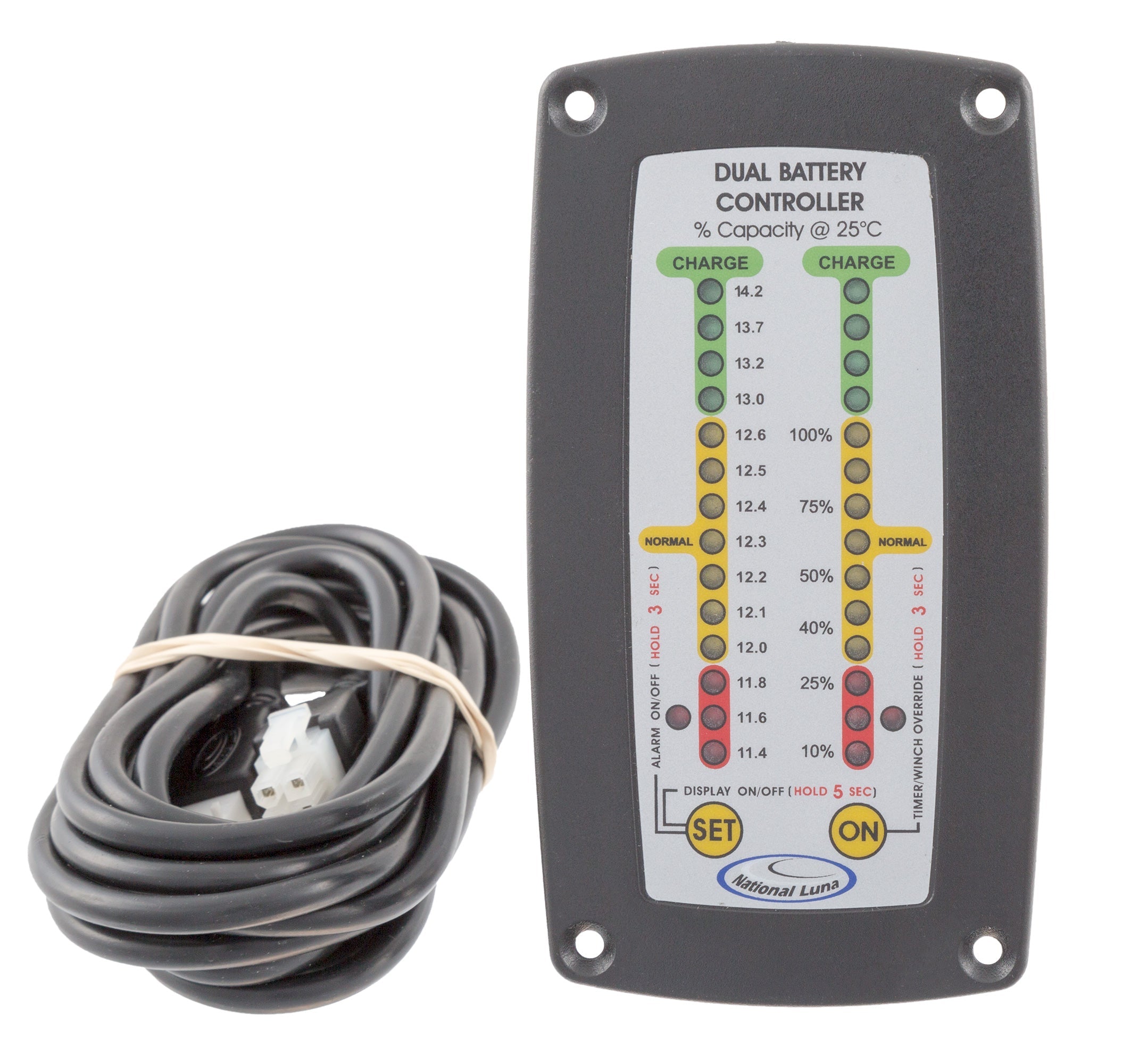 Dual Battery Controller Recessed Battery Components National Luna- Overland Kitted