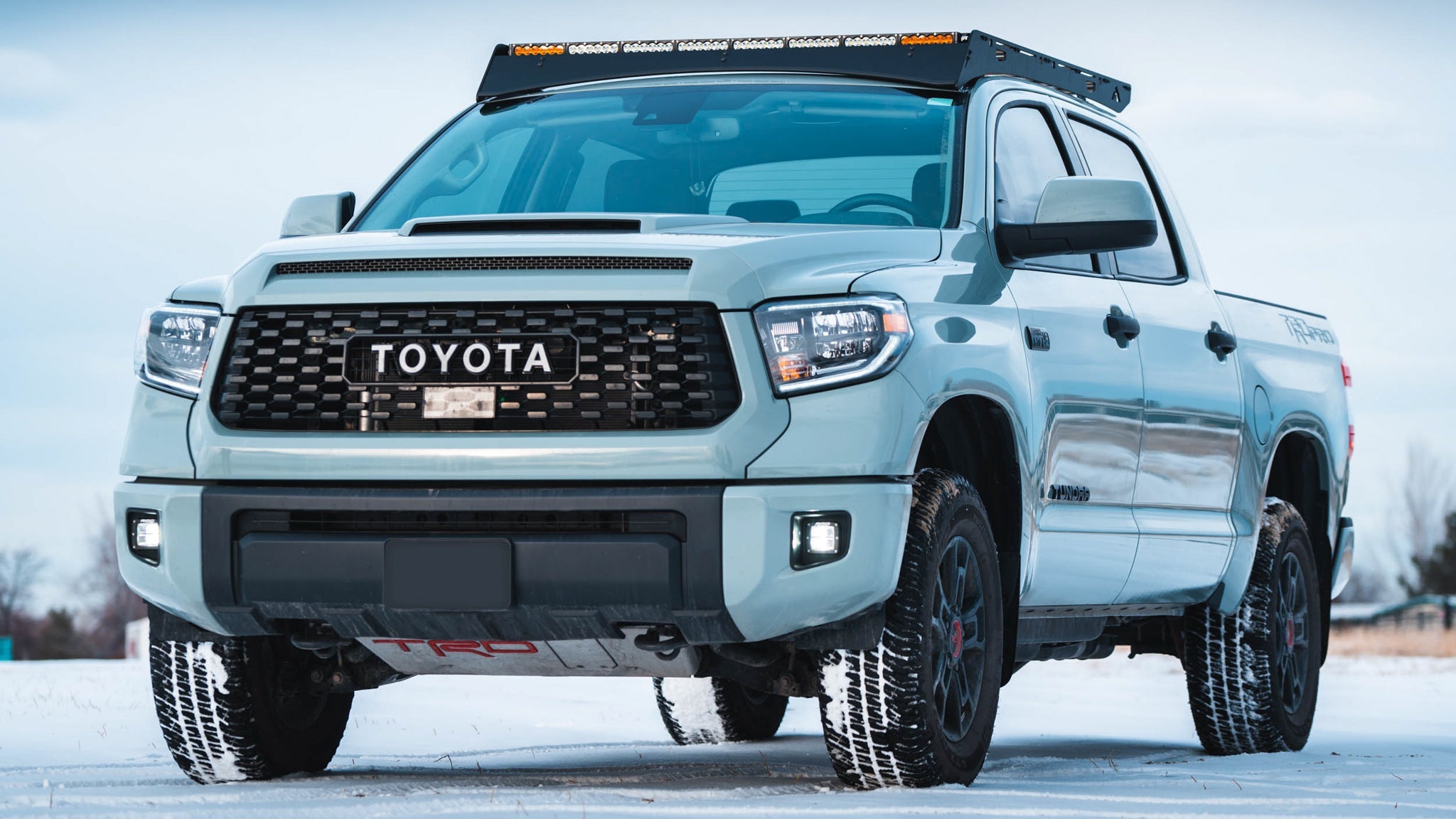 Sherpa Tundra CrewMax Roof Rack 
Front angle