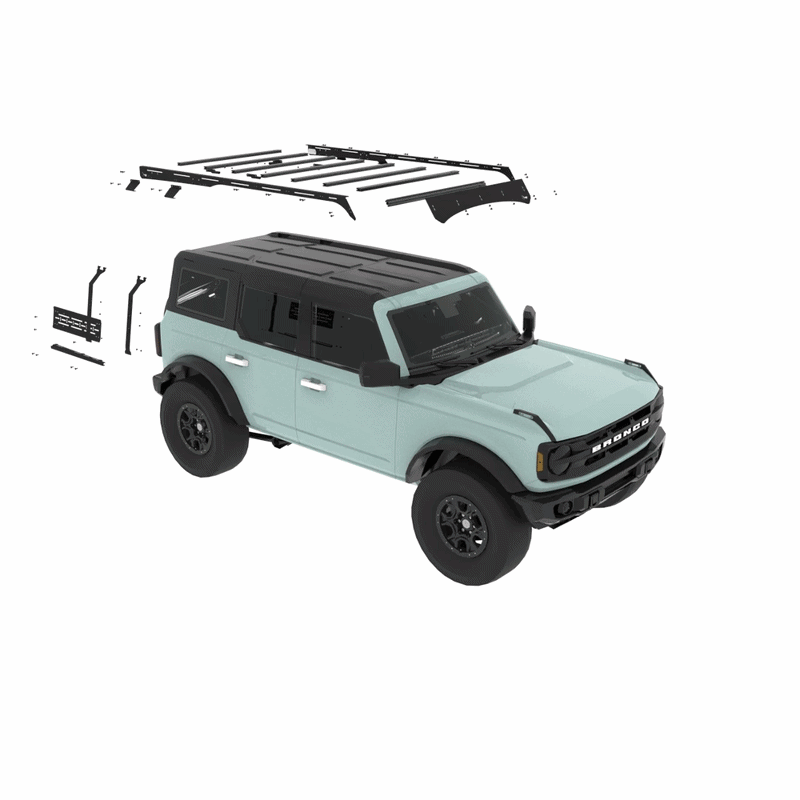 Modular Roof Rack For The Ford Bronco 4-Door