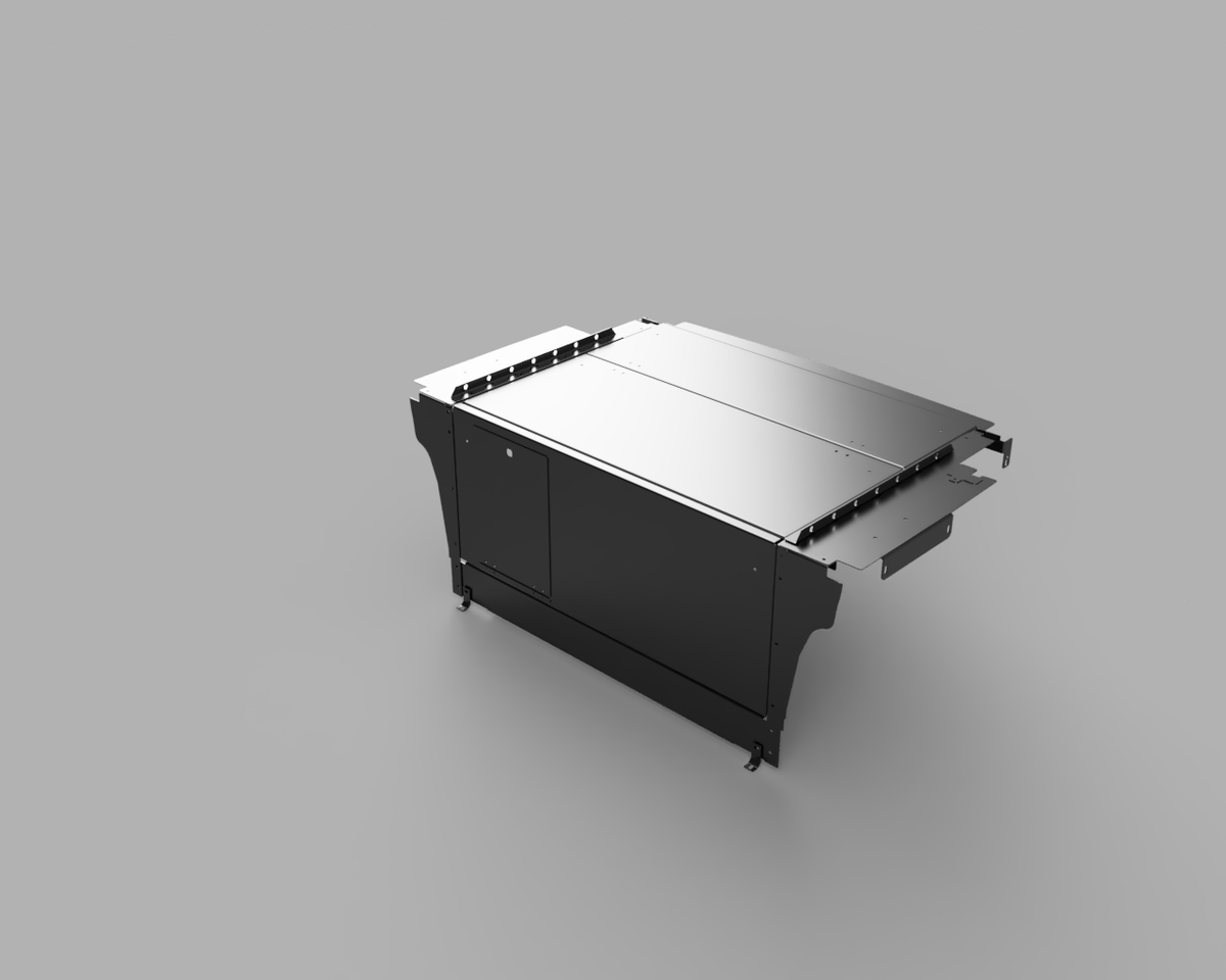 Rendering of the Bronco Slipstream enclosure with folding top