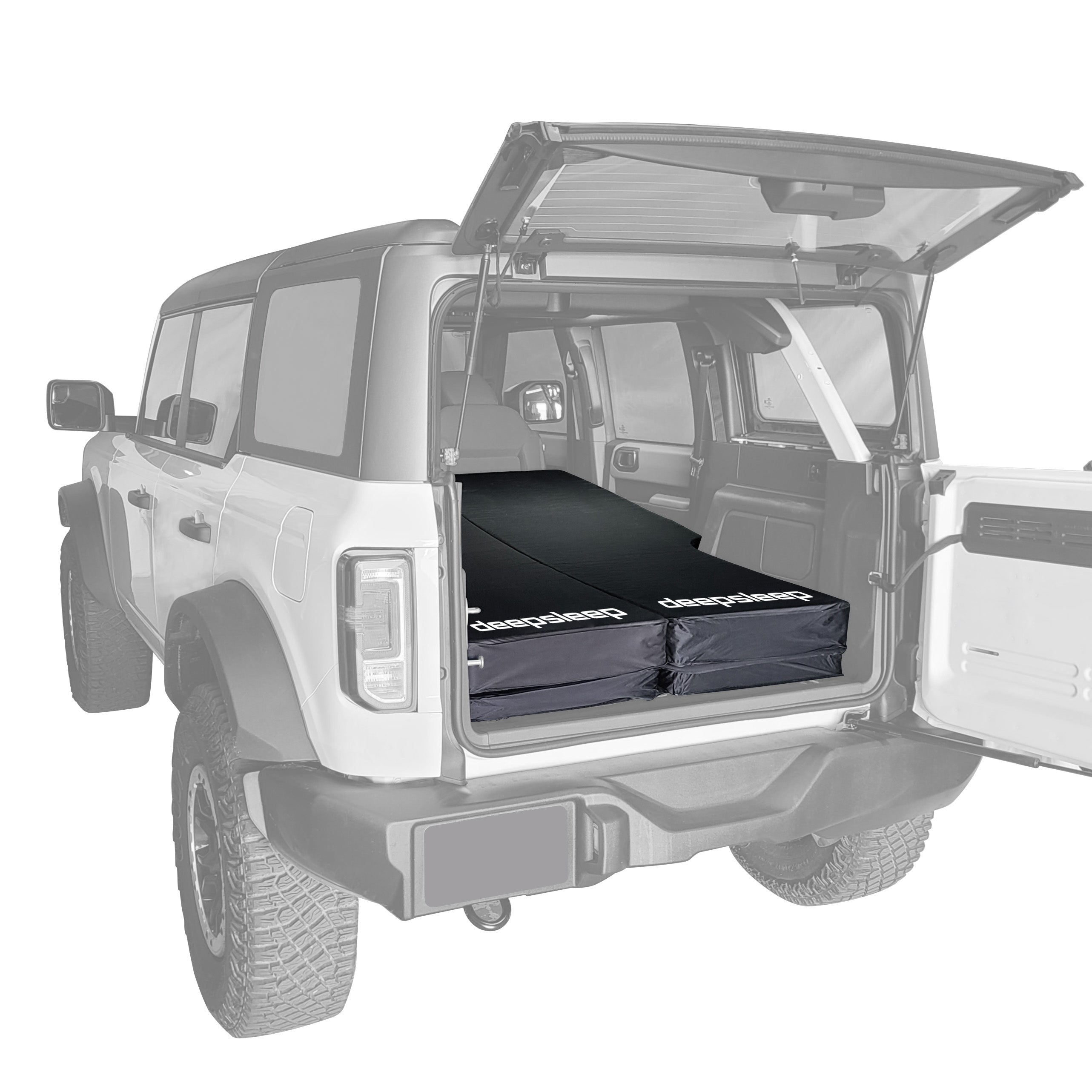 deepsleep Solo Camping Mat for 4 Door Ford Bronco