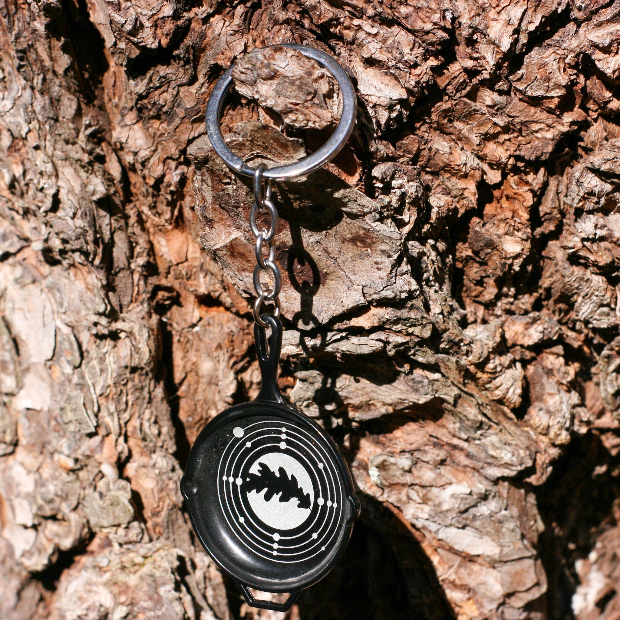 Skillet Keychain Cast Iron Spatula Dryad Cookery- Overland Kitted