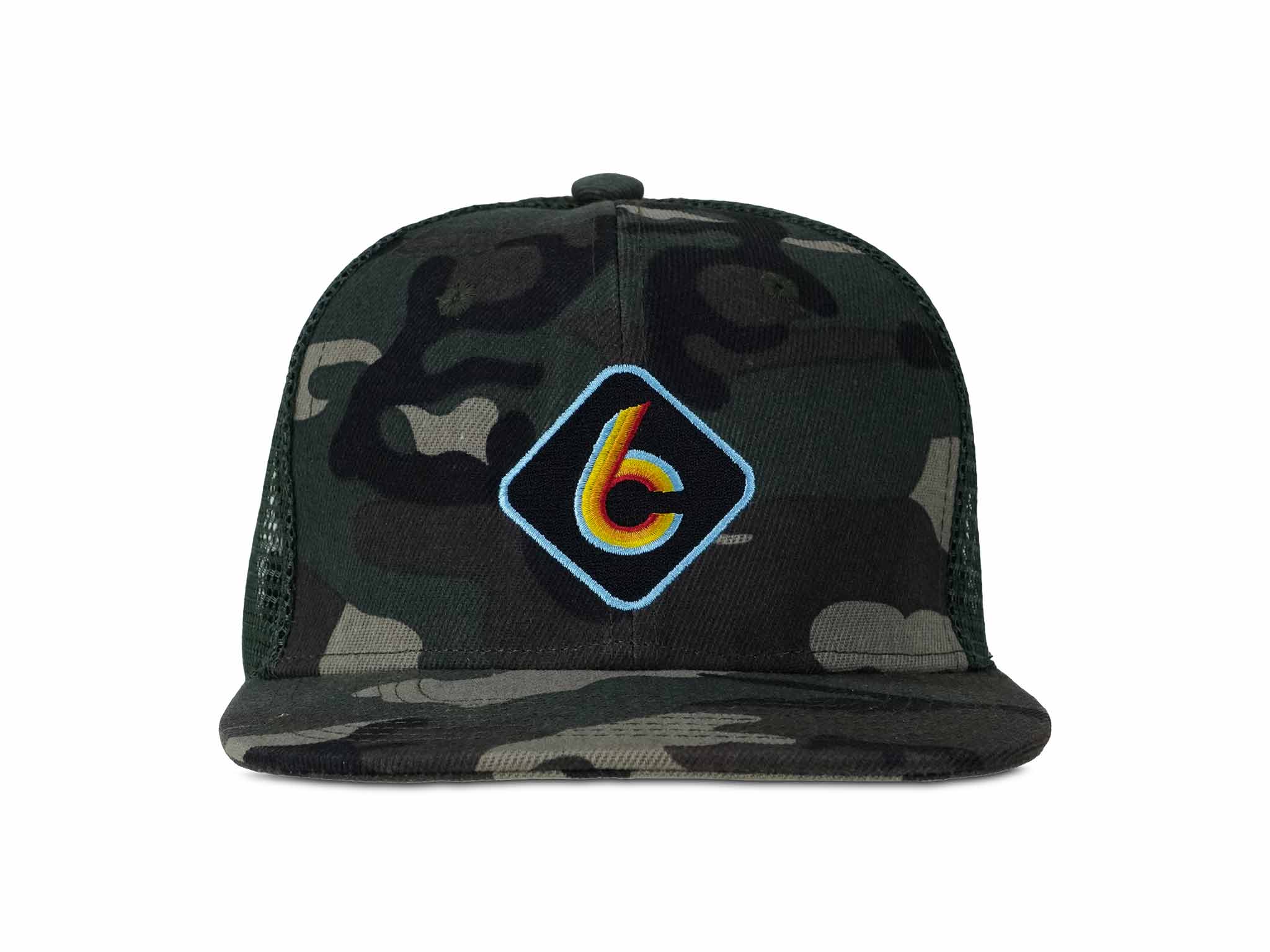 FLAT DECK CAP BLUE PATCH SWAG C6 Outdoor- Overland Kitted