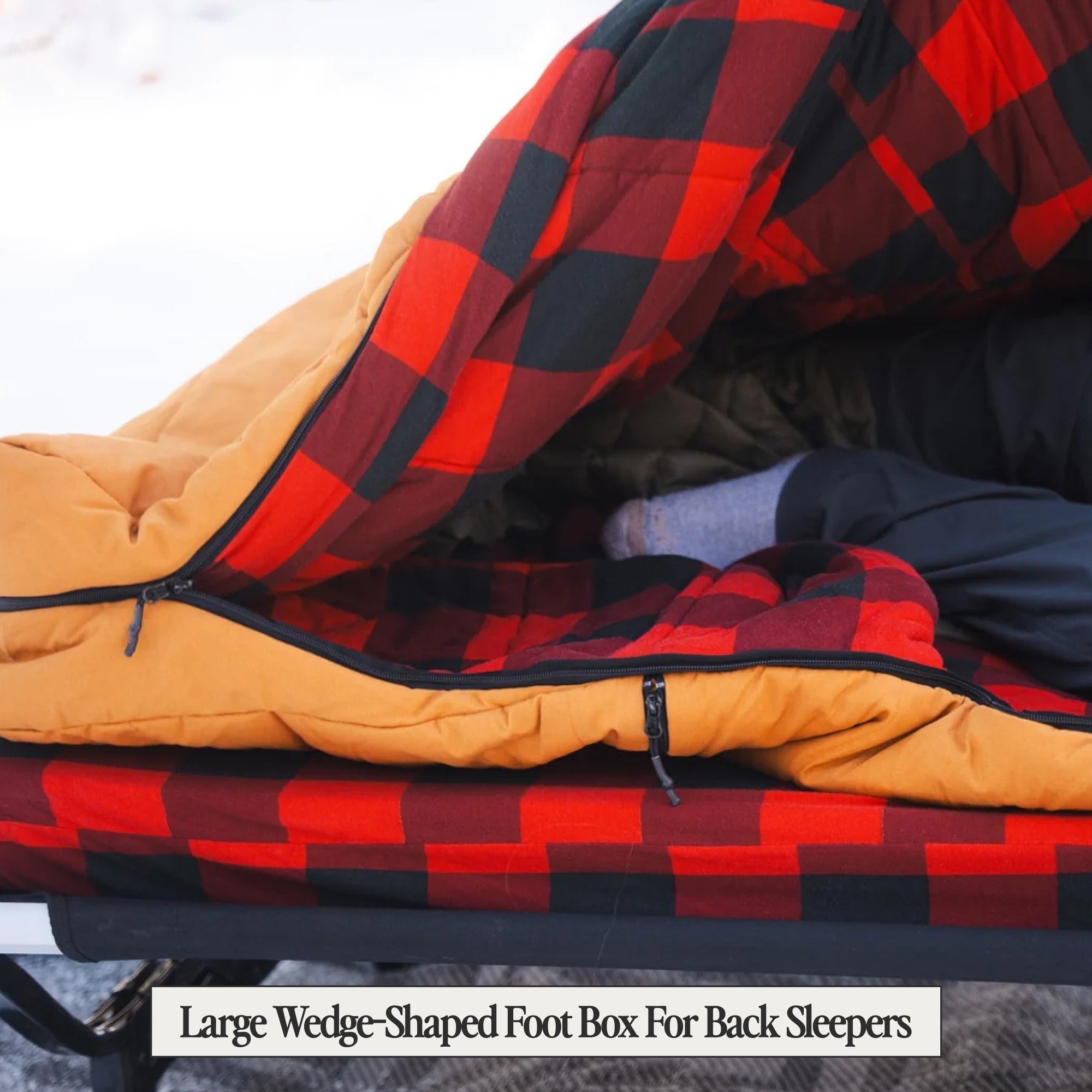 Canvas Cutter Bunker 0° Canvas Sleeping Bag