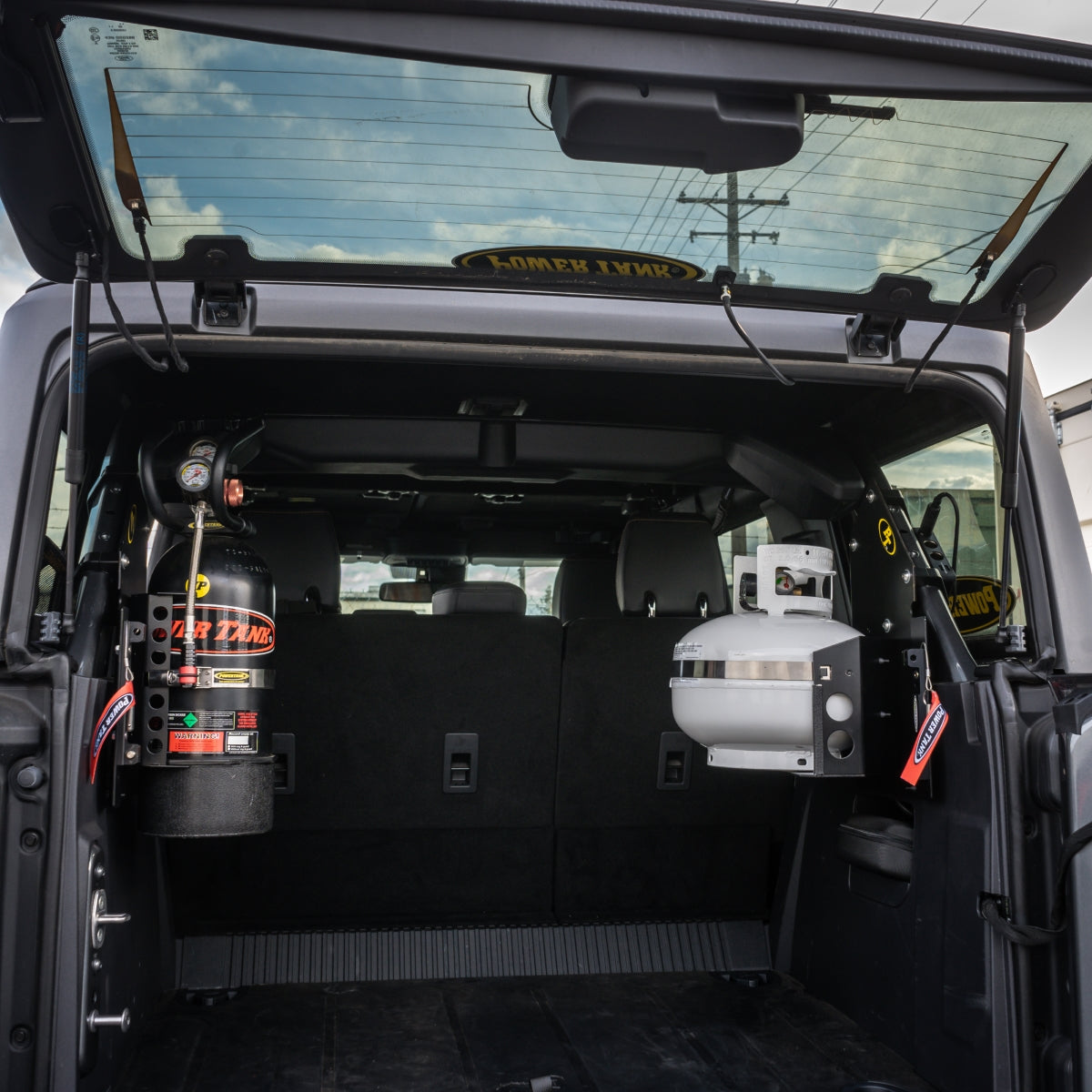 4 Door Bronco Plate - Power Tank or Propane Tank mount (6th Gen 2021+)