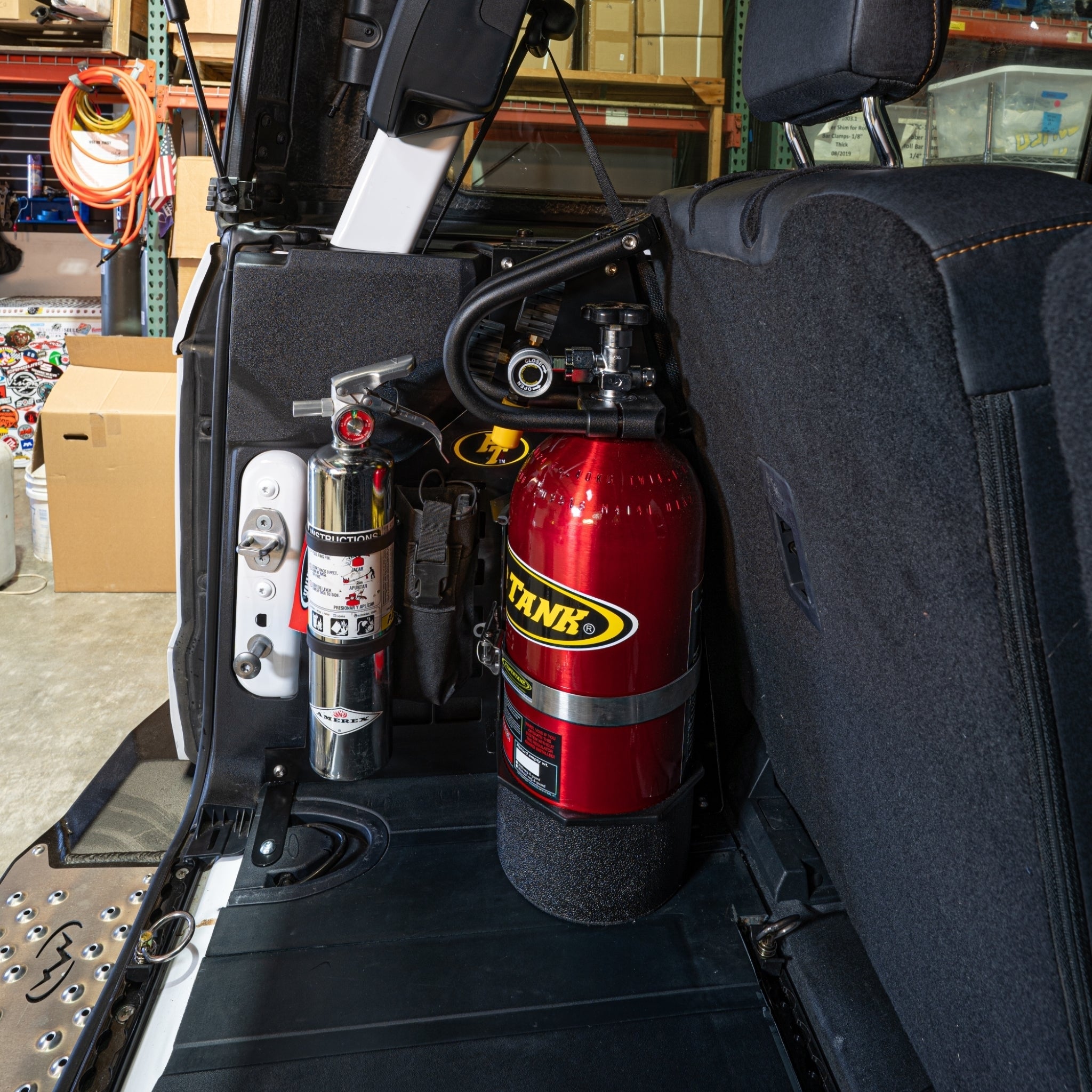 2 Door Bronco Plate - Power Tank or Propane Tank mount (6th Gen 2021+)