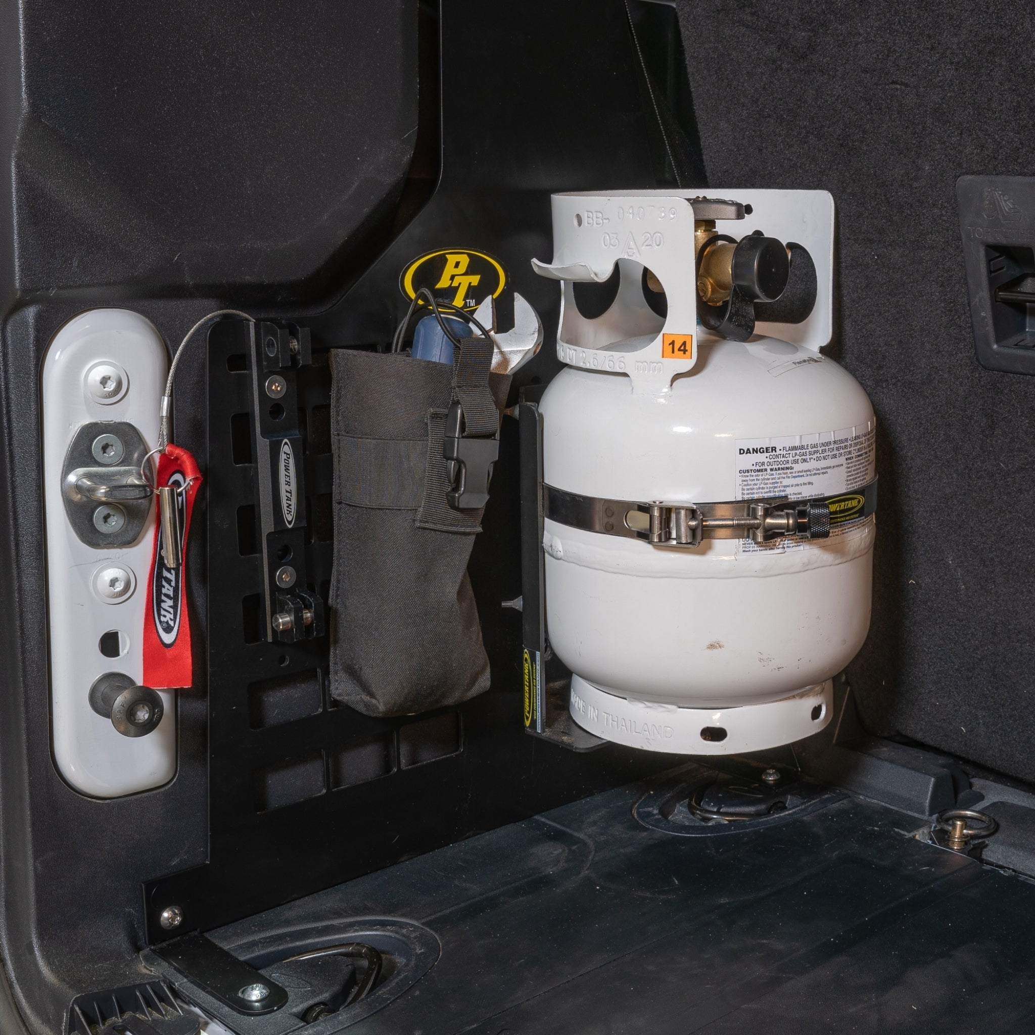 2 Door Bronco Plate - Power Tank or Propane Tank mount (6th Gen 2021+)