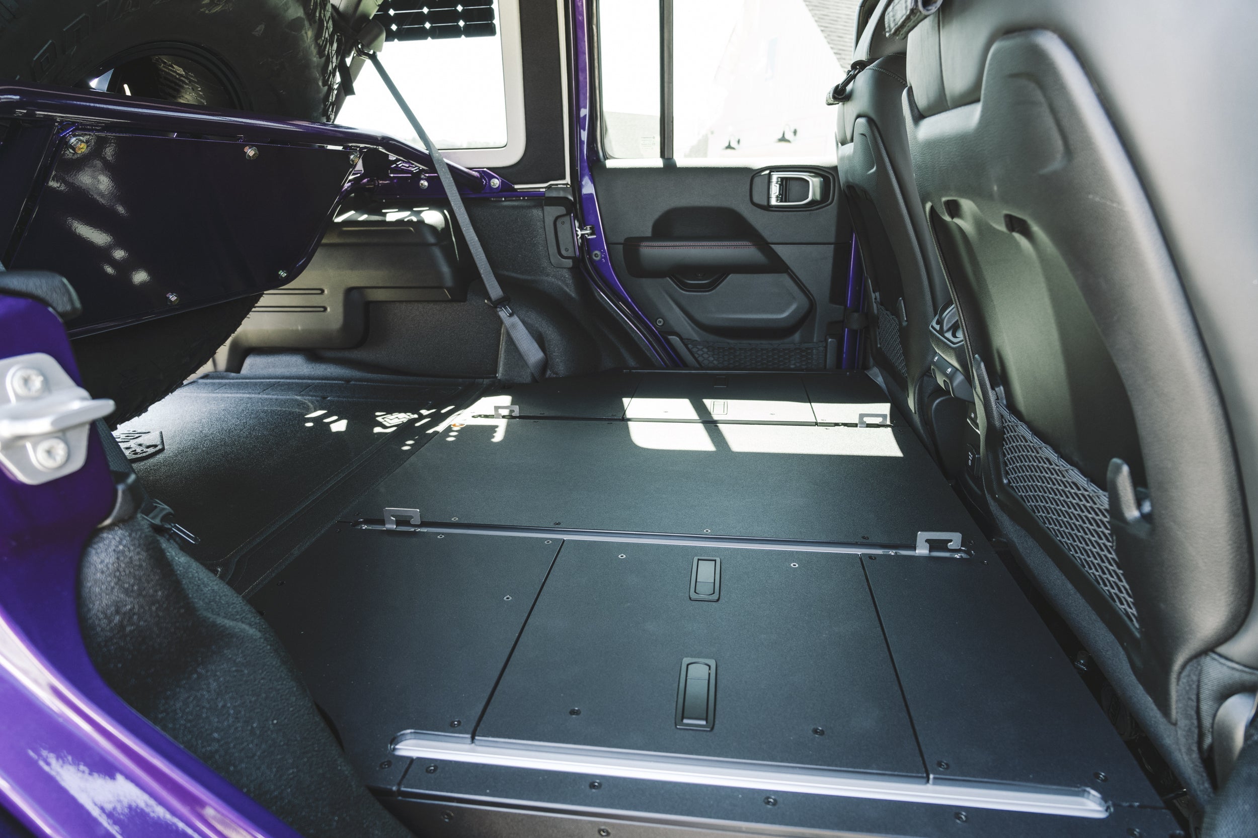 Jeep JLU Full Rear Seat Delete