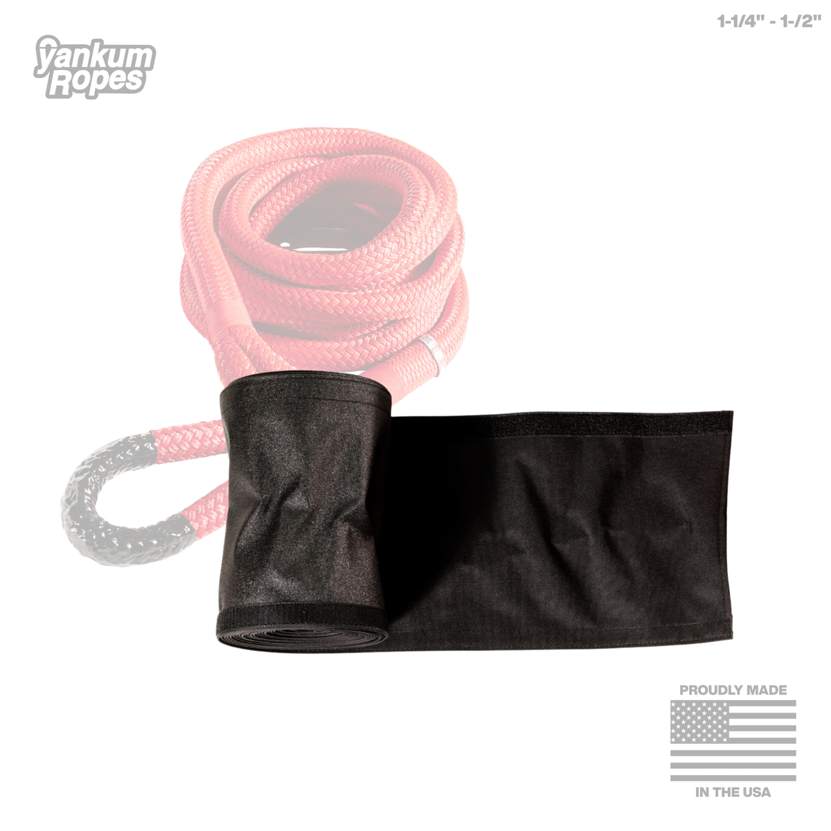 Full-Length Chafe Sleeve for Kinetic Recovery Ropes