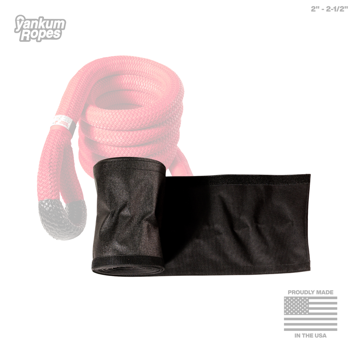 Full-Length Chafe Sleeve for Kinetic Recovery Ropes