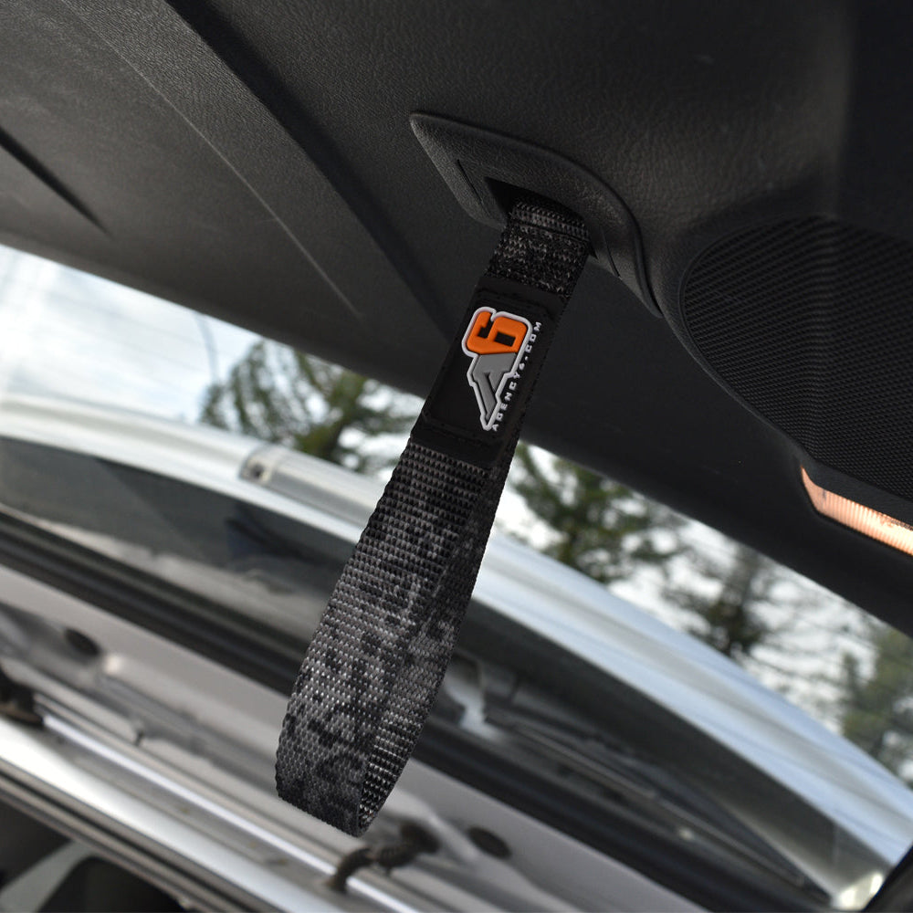 (5TH GEN) Toyota 4Runner Rear Lift Gate Hatch Pull Assist Strap (DIG GREY)