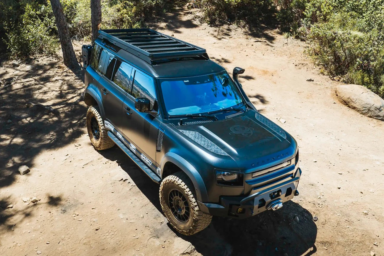 Leitner ACS ROOF 3/4 Platform Rack — Land Rover Defender 110
