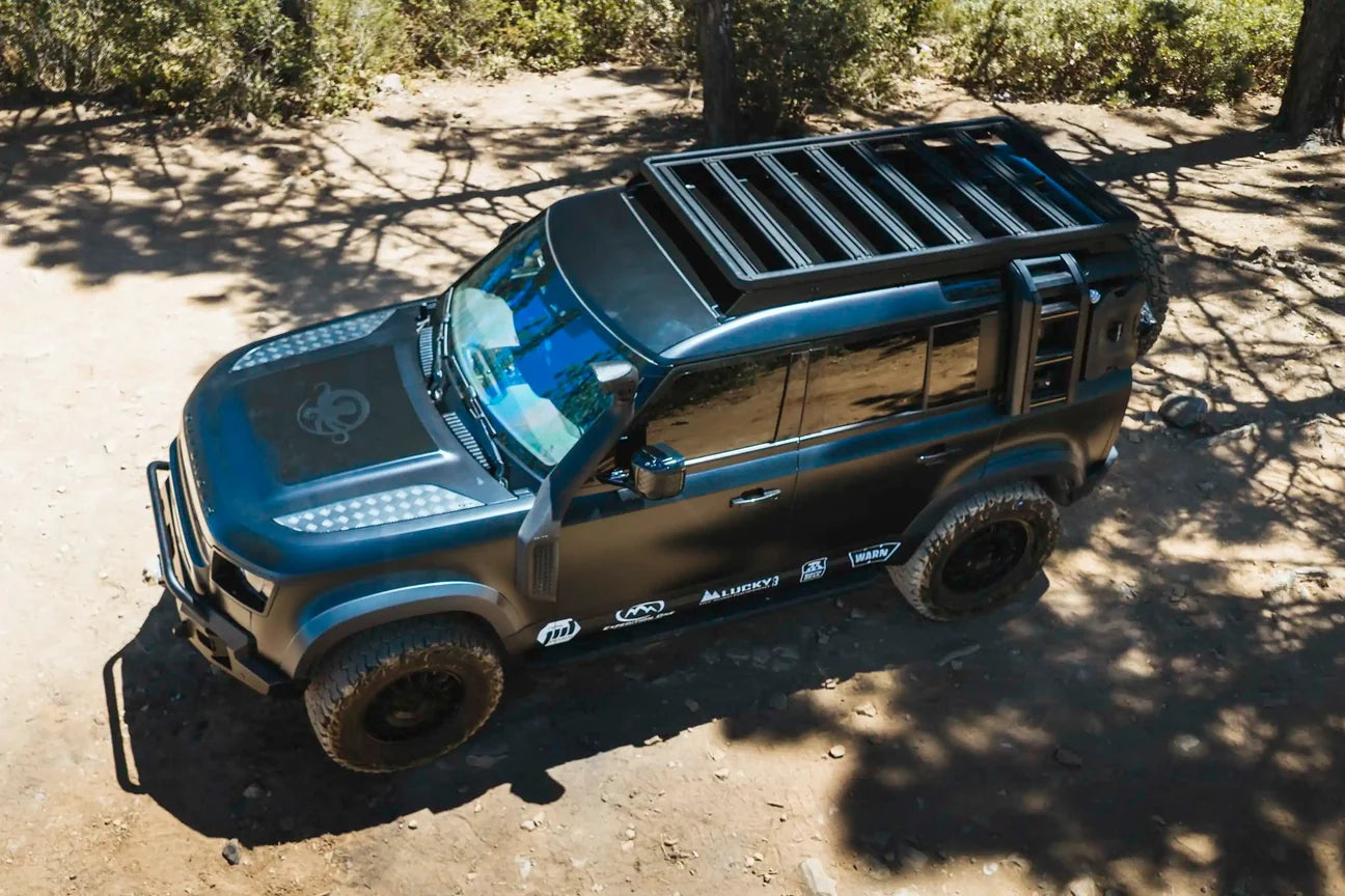 Leitner ACS ROOF 3/4 Platform Rack — Land Rover Defender 110
