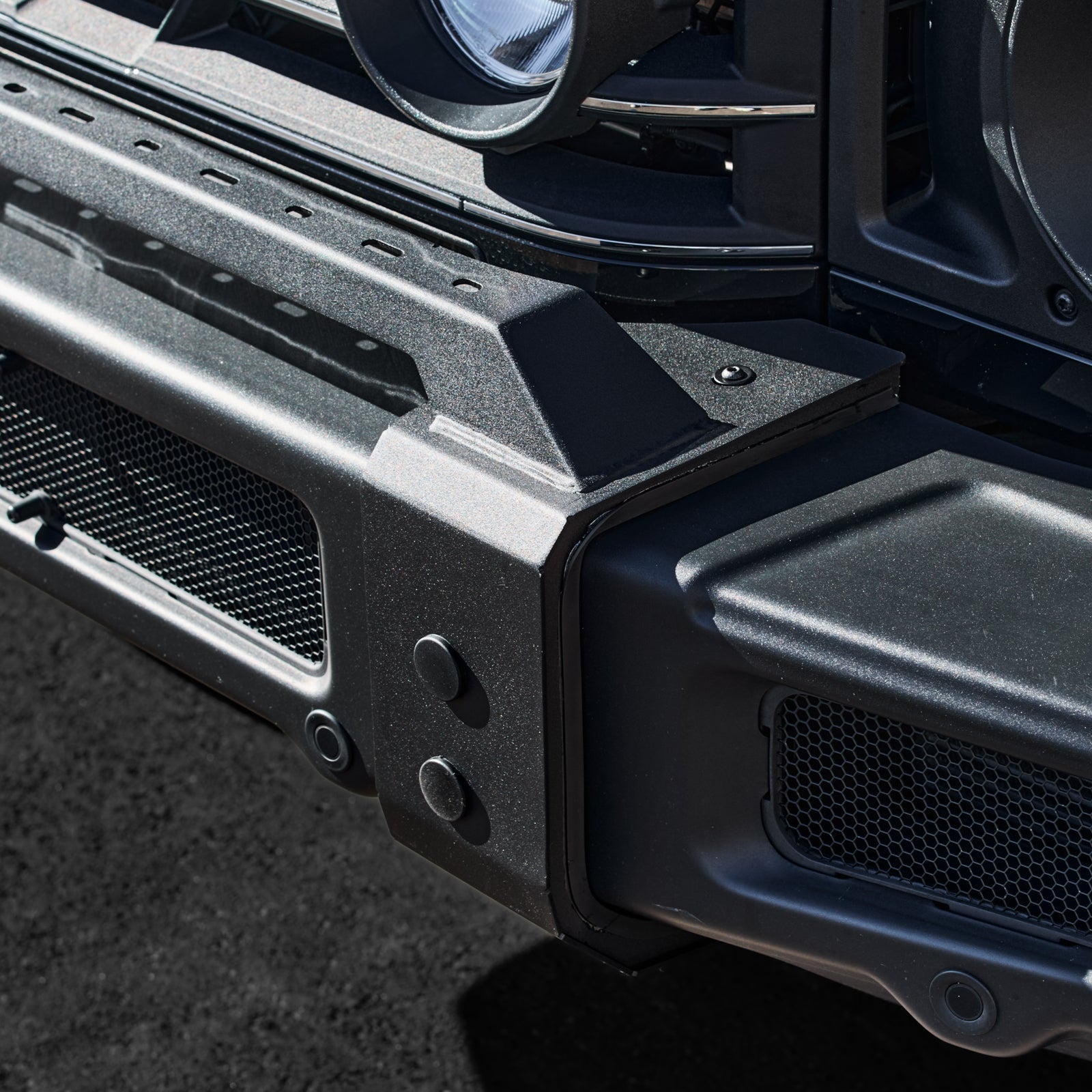 INEOS Grenadier: Front Bumper Light Mount
