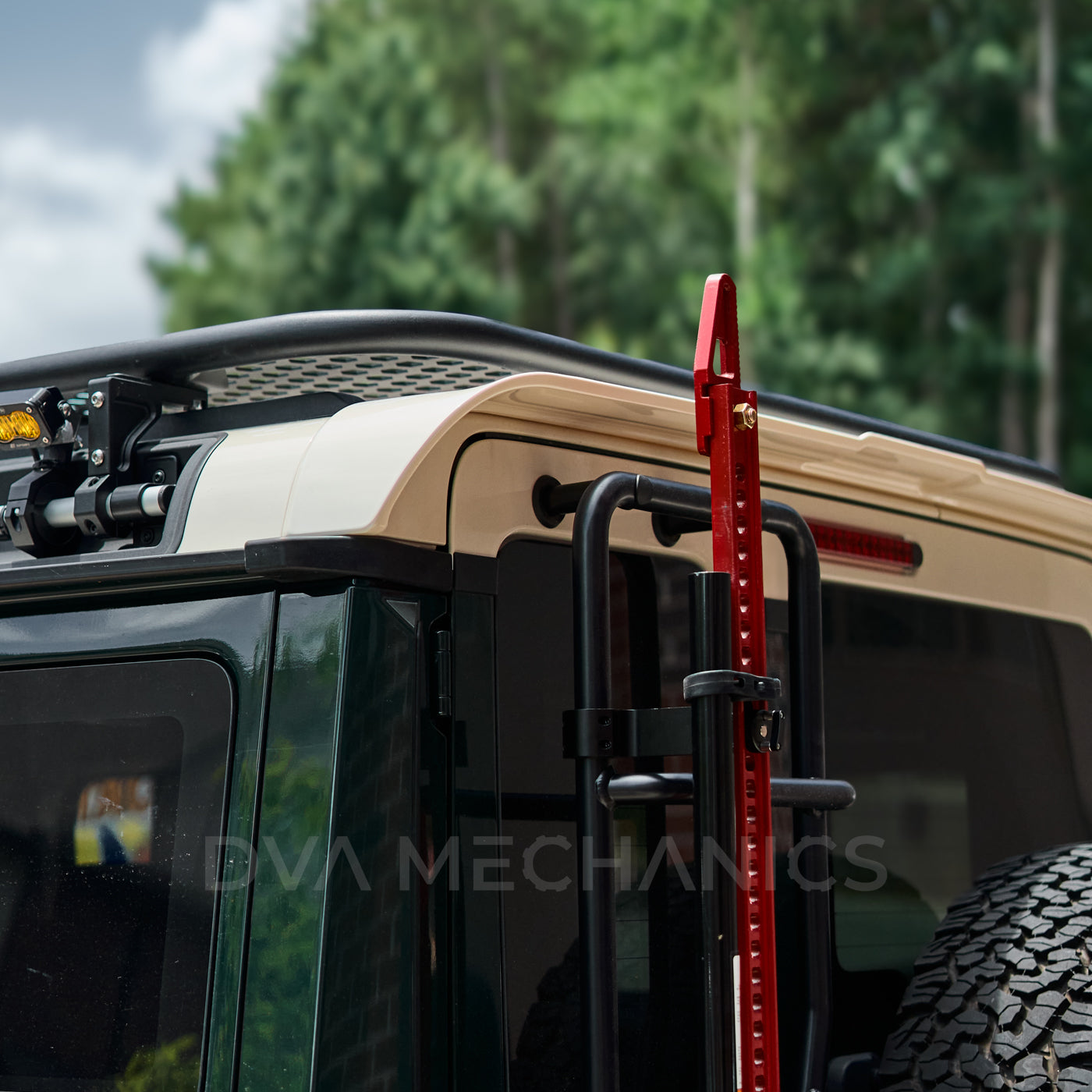 INEOS Grenadier: Rear Spoiler | Gloss Black or Scottish White