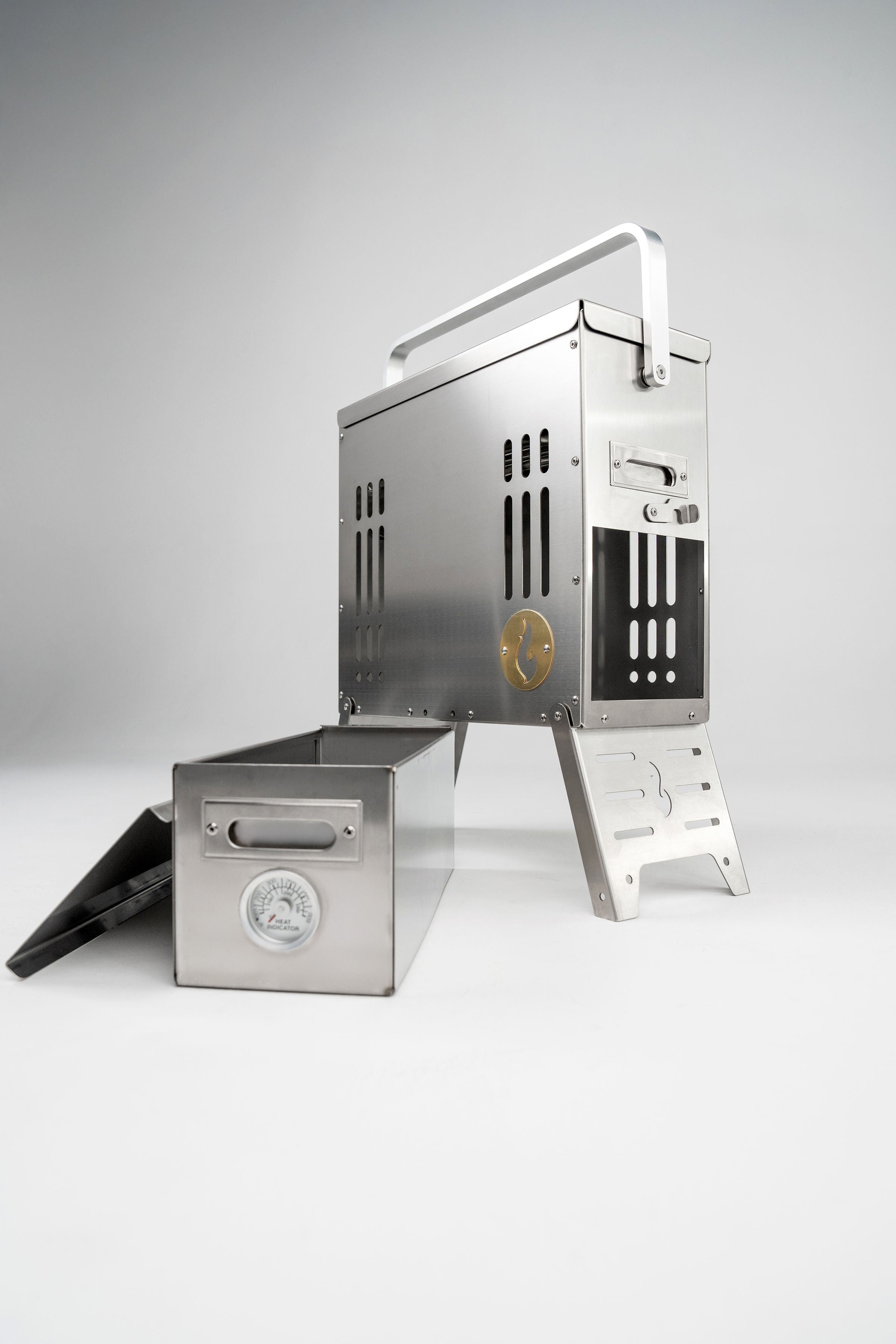 SOLD OUT! The BoomBox: Portable Campfire, Camp Stove & Dutch Oven In One