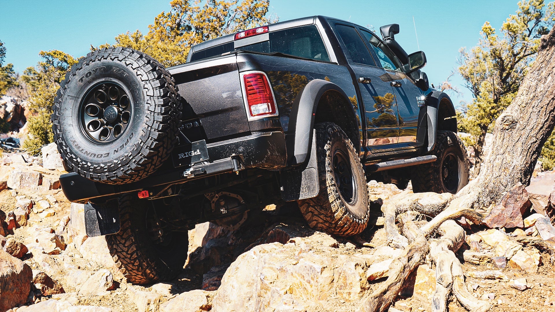 UltraSwing® Mega-Fit Spare Tire Hitch Mount | RiGd Supply Vehicle RIGd Supply- Overland Kitted