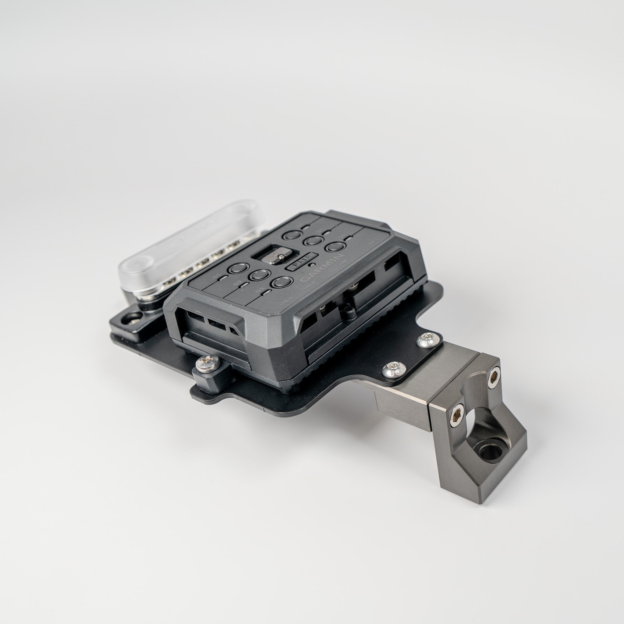 Blaze Off-Road Command Center billet battery tie-down for Ford Super Duty (photo 10)