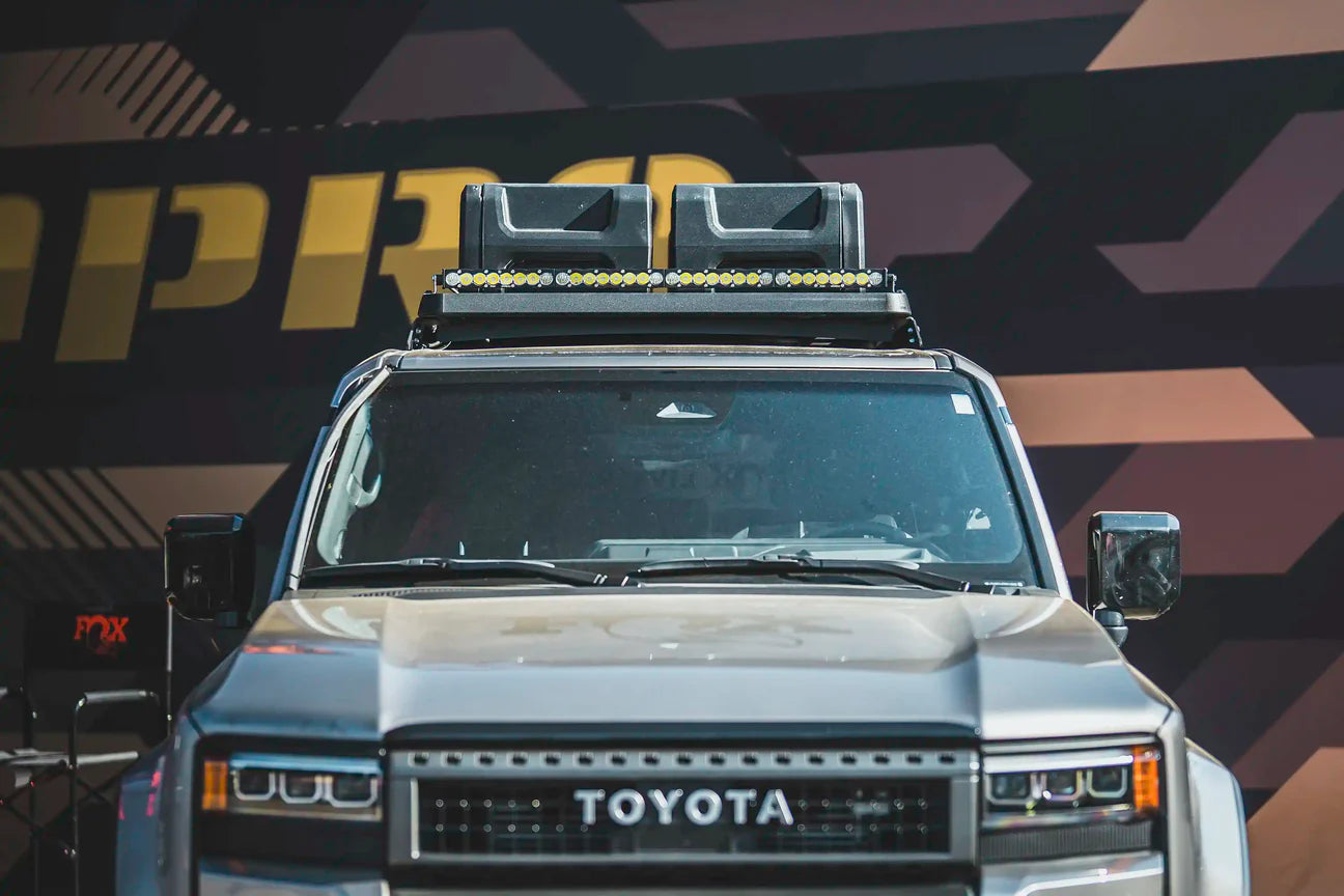 2024+ Toyota Land Cruiser LC250 ACS Over Cab Platform Rack - 3/4 Rack | Leitner Designs