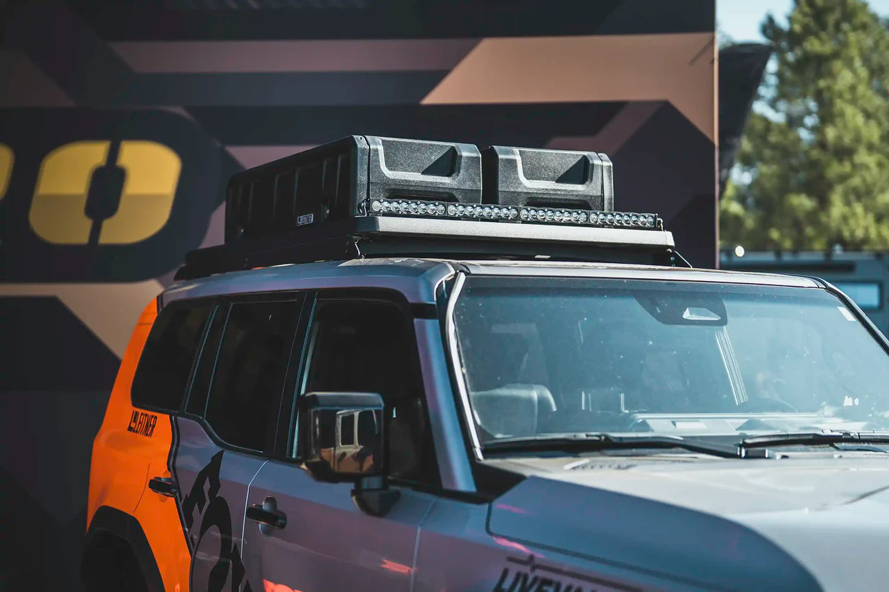 2024+ Toyota Land Cruiser LC250 ACS Over Cab Platform Rack - 3/4 Rack | Leitner Designs