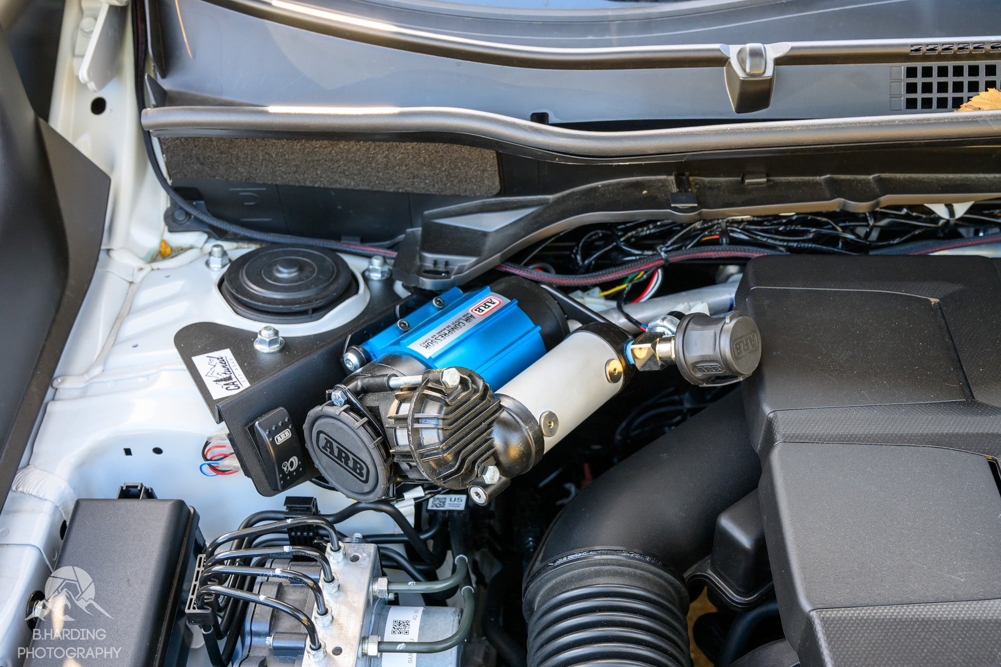 CAtuned Off-Road 2025 Subaru Forester ARB Compact Air Compressor with Mount and Air Fitting Kit