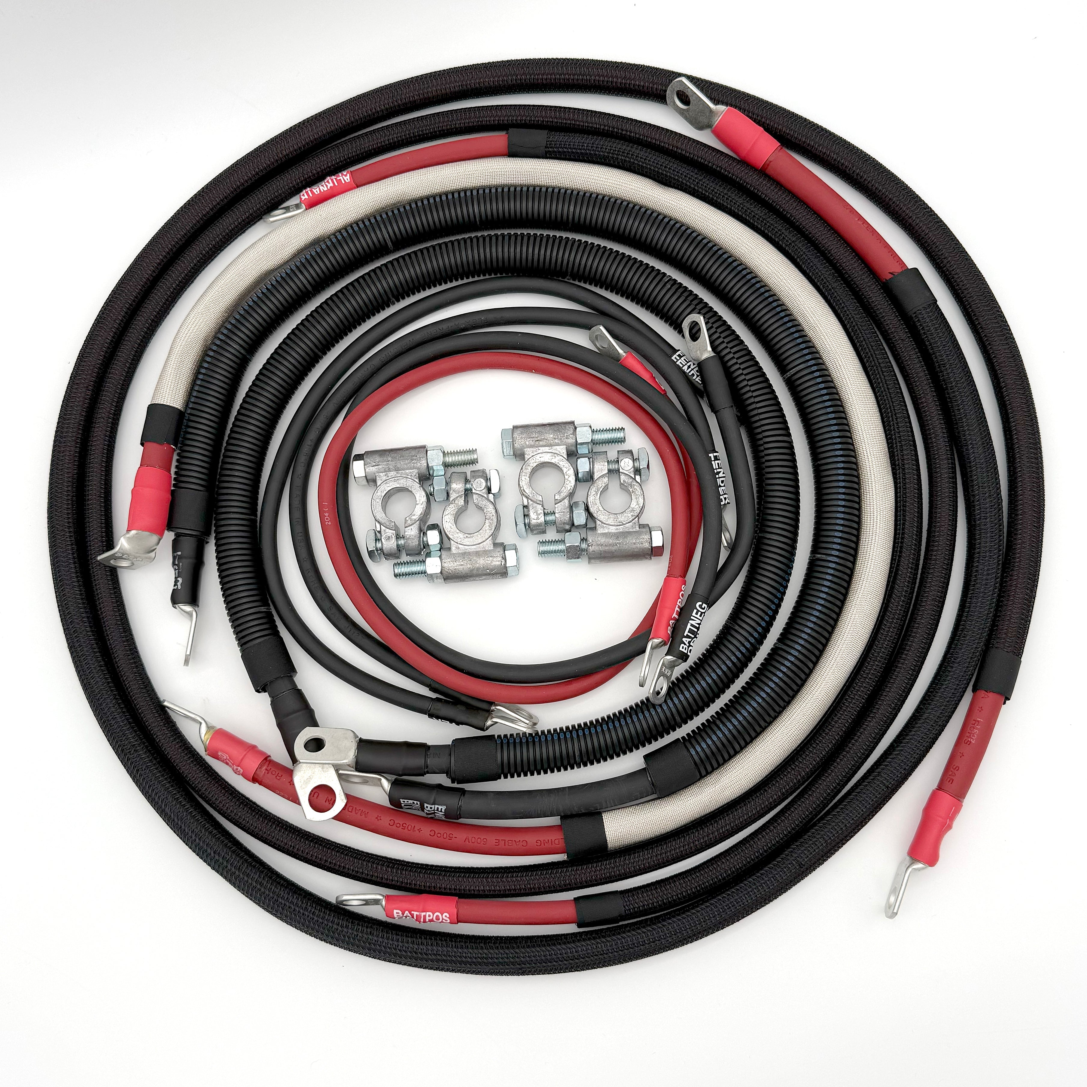 Dodge Cummins Diesel - 3rd Gen Battery Cable Kit (2002-2009)
